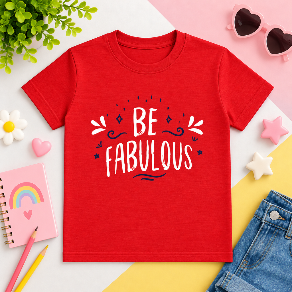 Girl Kids Half Sleeve T-Shirt
