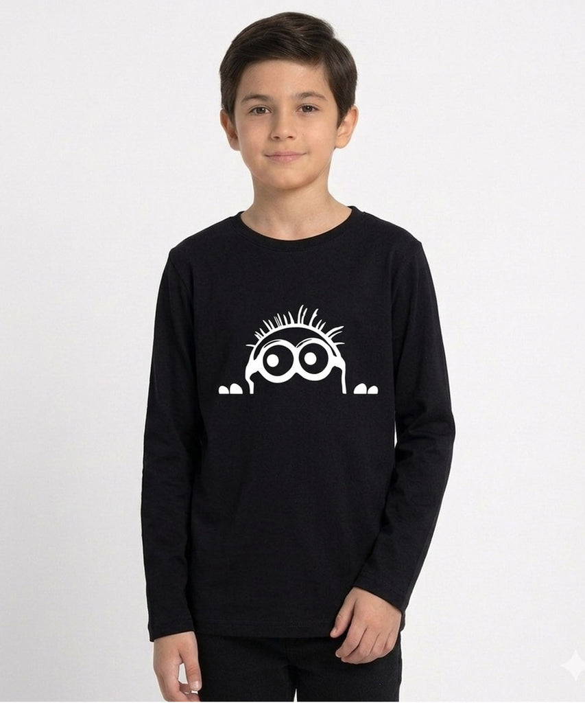 Boys Full Sleeve Cotton T-Shirt