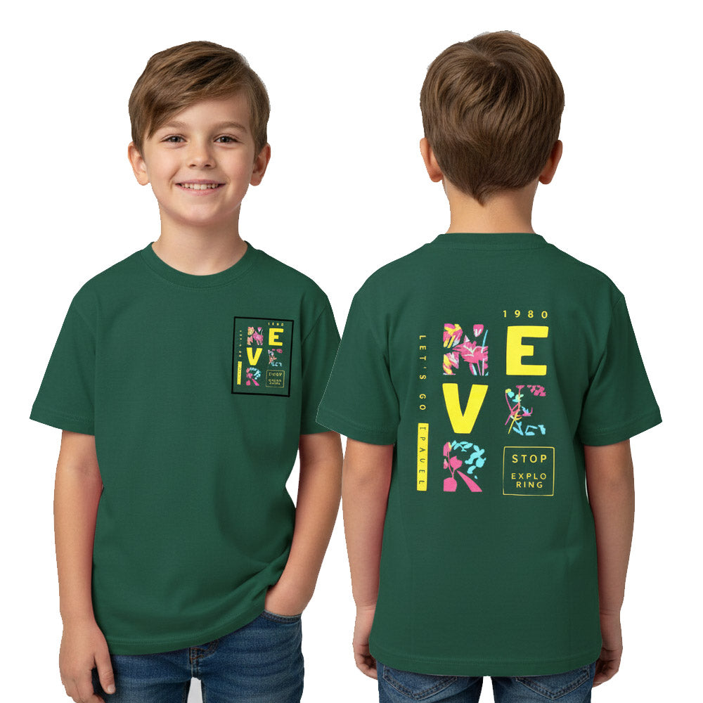 Boys Half Sleeve Tencel T-Shirt