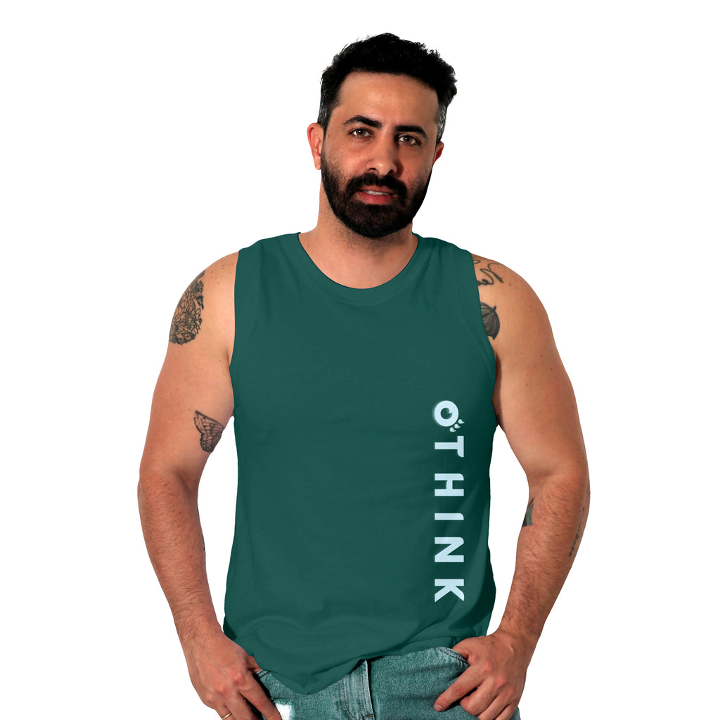 Men's Pure Cotton Sleeveless T-Shirt