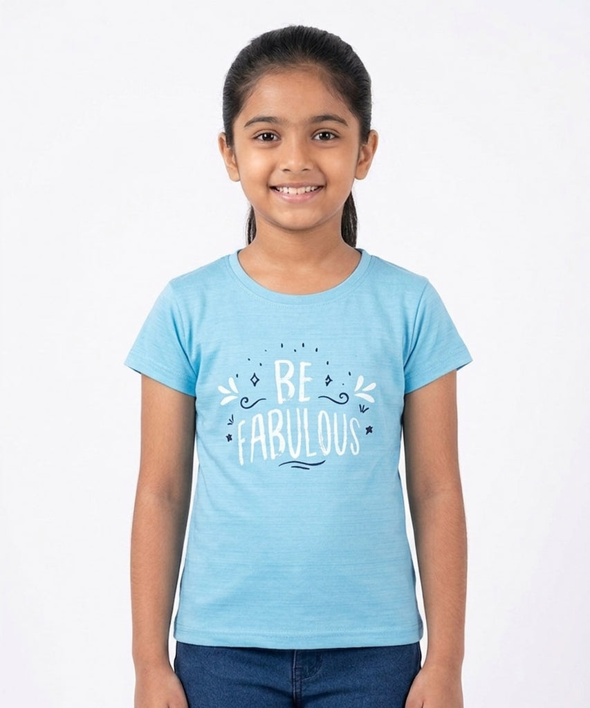 Girl Kids Half Sleeve T-Shirt