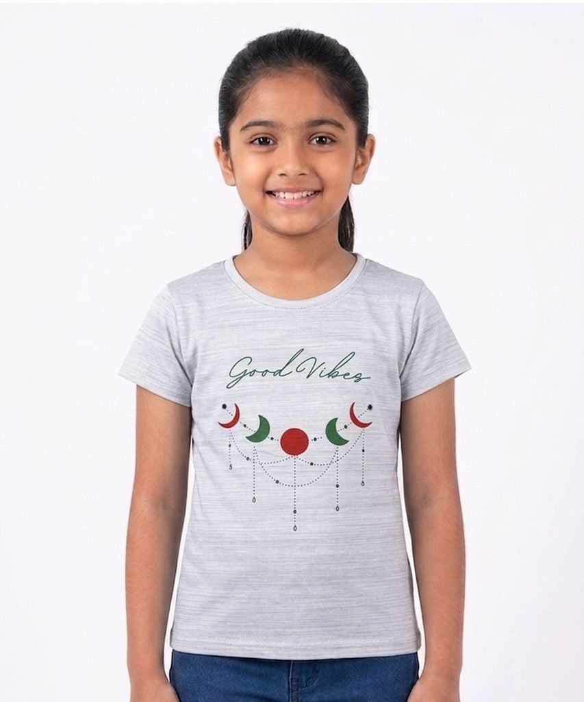Girl Kids Half Sleeve T-Shirt
