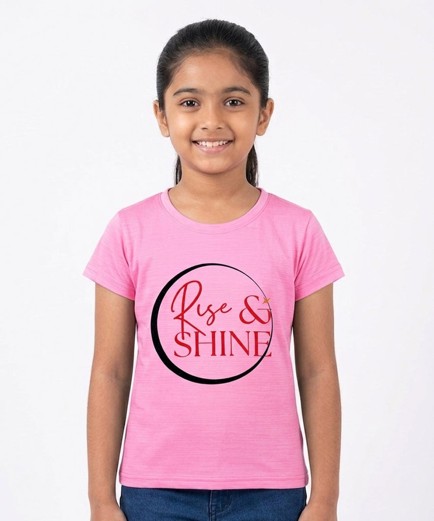 Girl Kids Half Sleeve T-Shirt