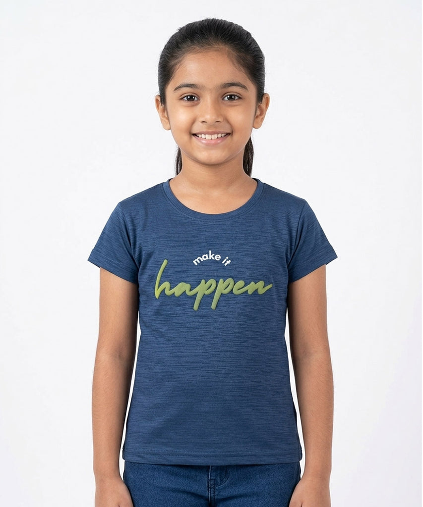 Girl Kids Half Sleeve T-Shirt