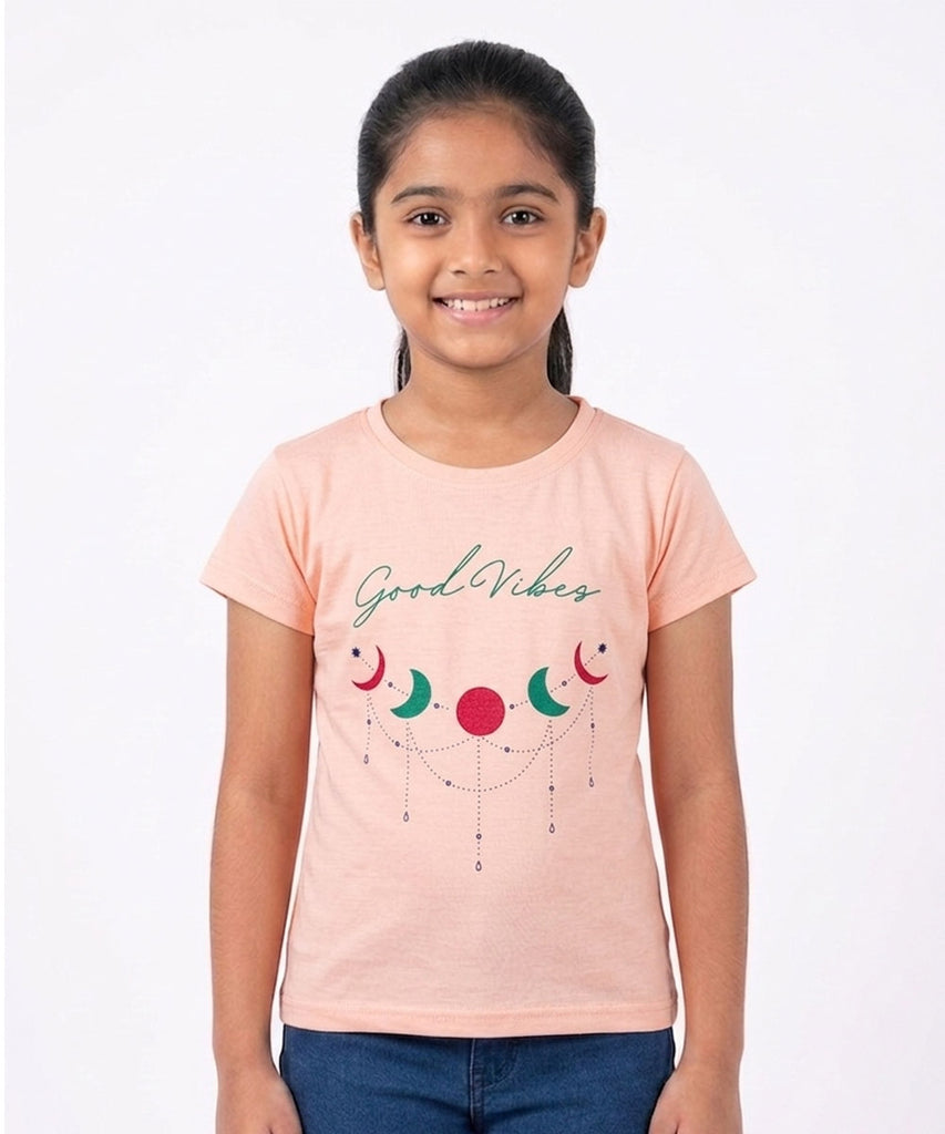Girl Kids Half Sleeve T-Shirt