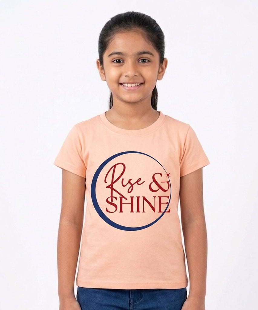 Girl Kids Half Sleeve T-Shirt