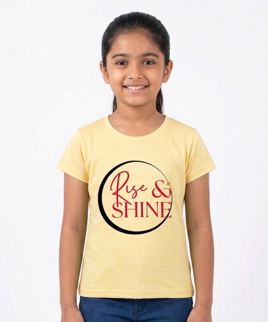 Girl Kids Half Sleeve T-Shirt