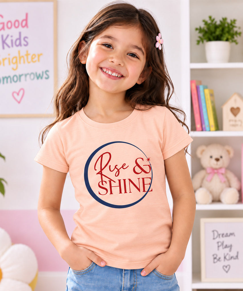 Girl Kids Half Sleeve T-Shirt