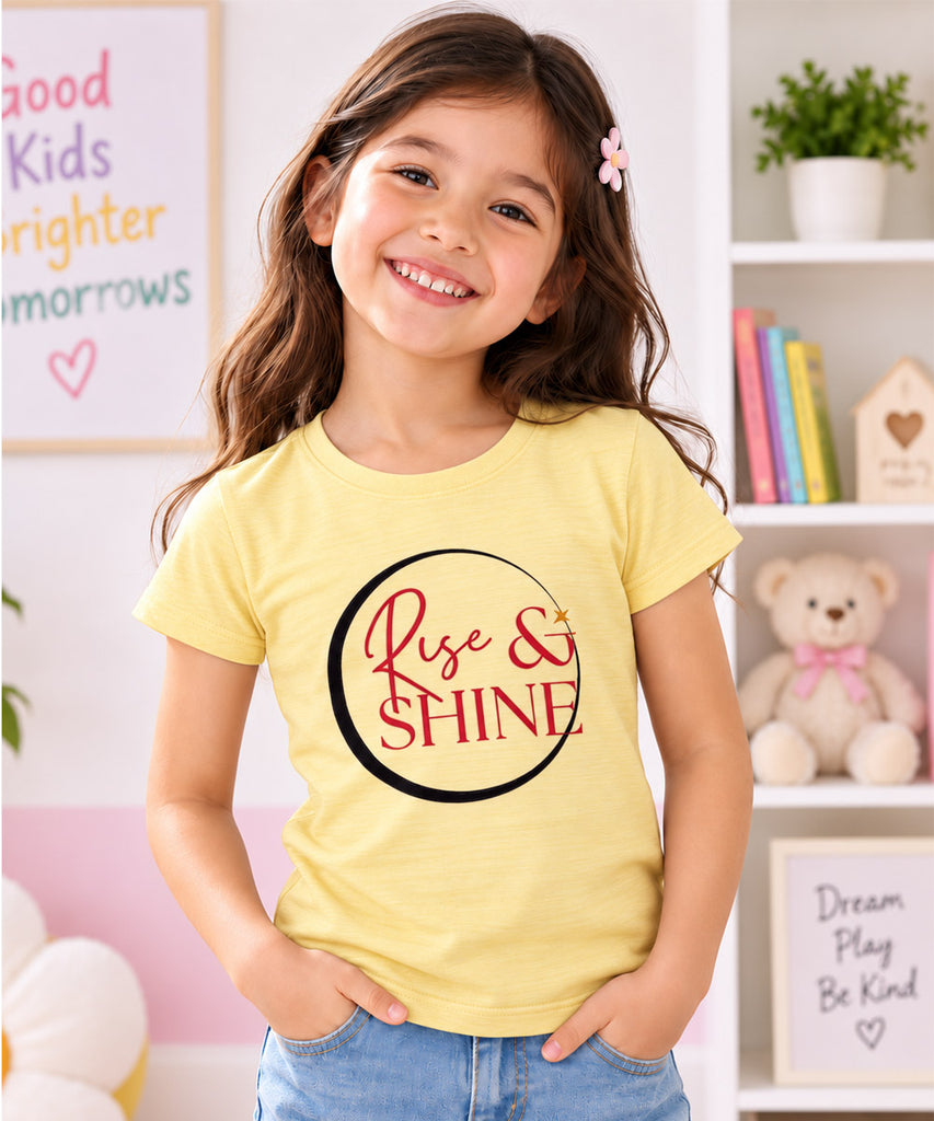 Girl Kids Half Sleeve T-Shirt