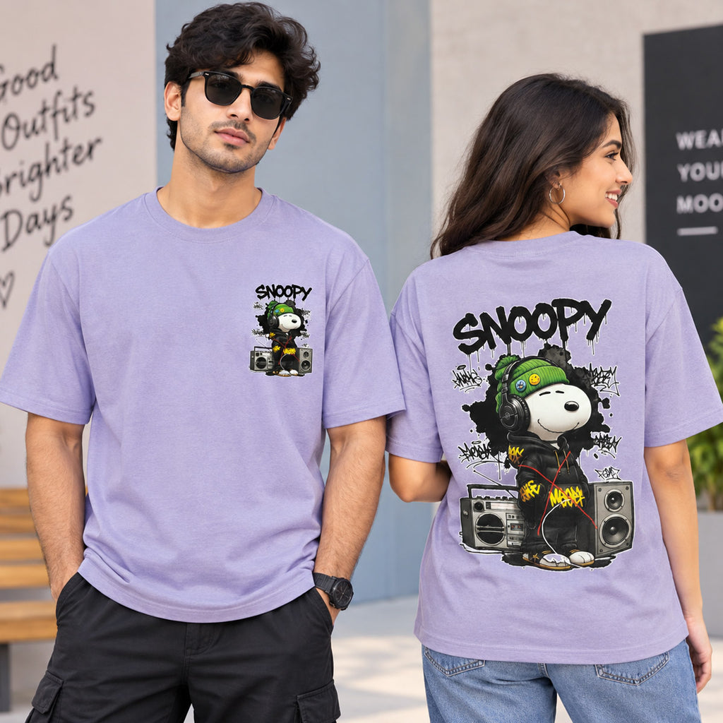 SHAKSI – Adult Unisex Oversized Graphic Printed T-Shirt