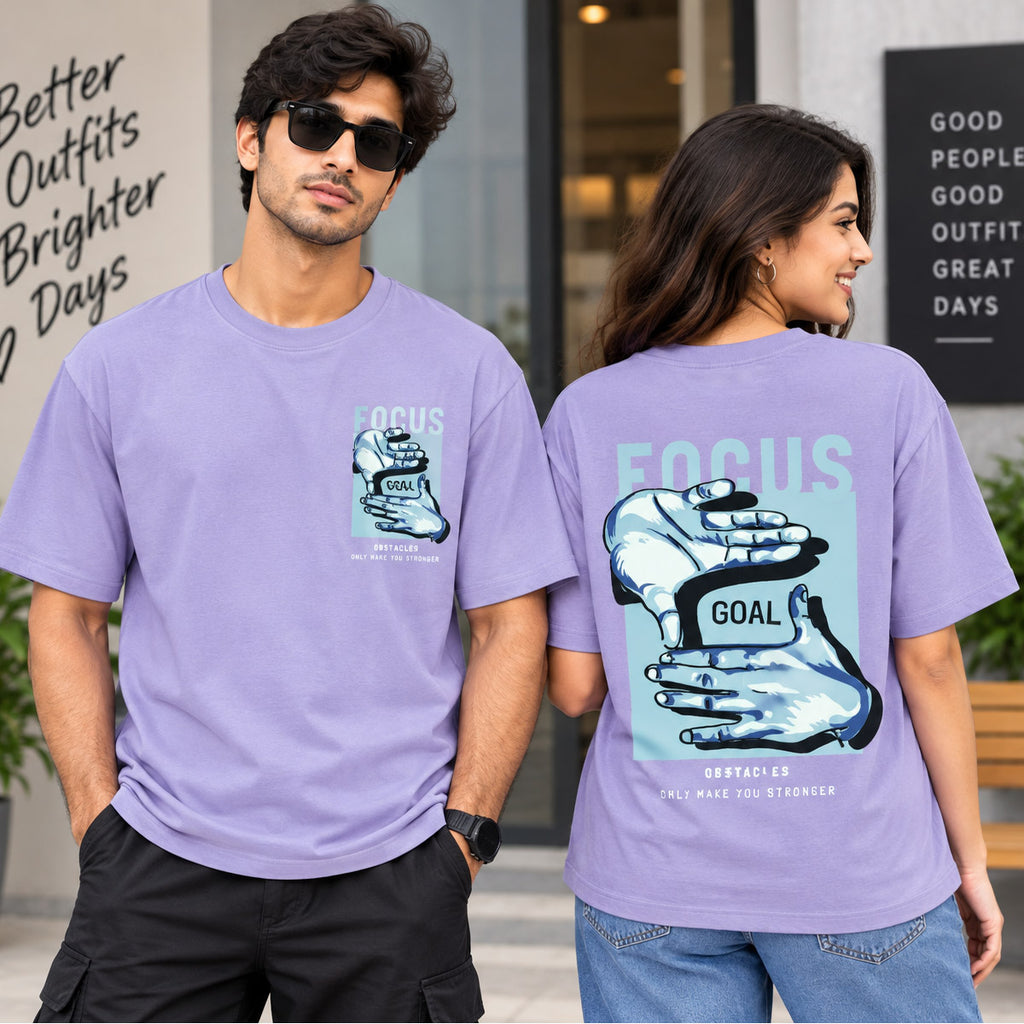 SHAKSI – Adult Unisex Oversized Graphic Printed T-Shirt