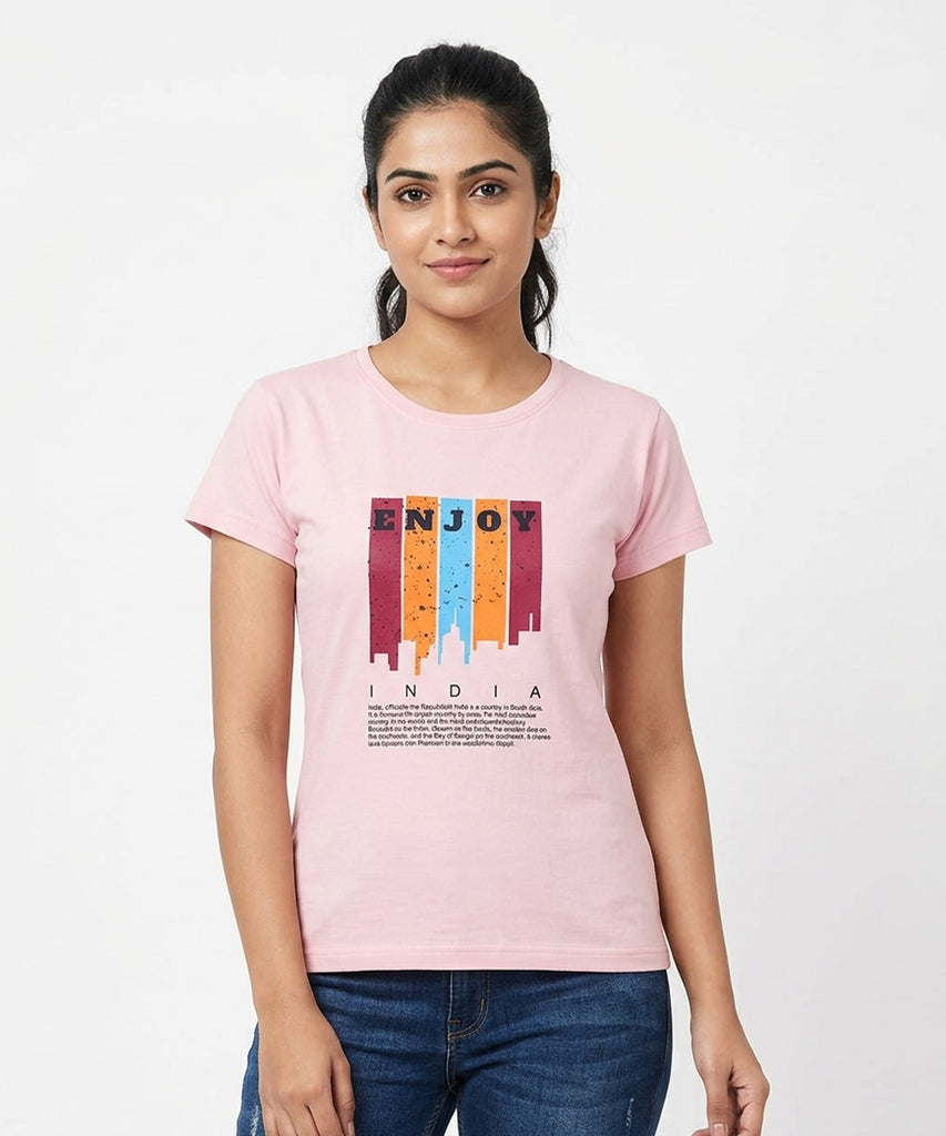 Half Sleeve Cotton T-Shirt