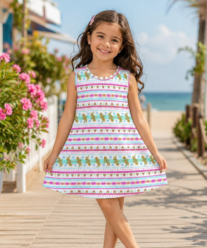 Girls Kid Sleeveless Frock