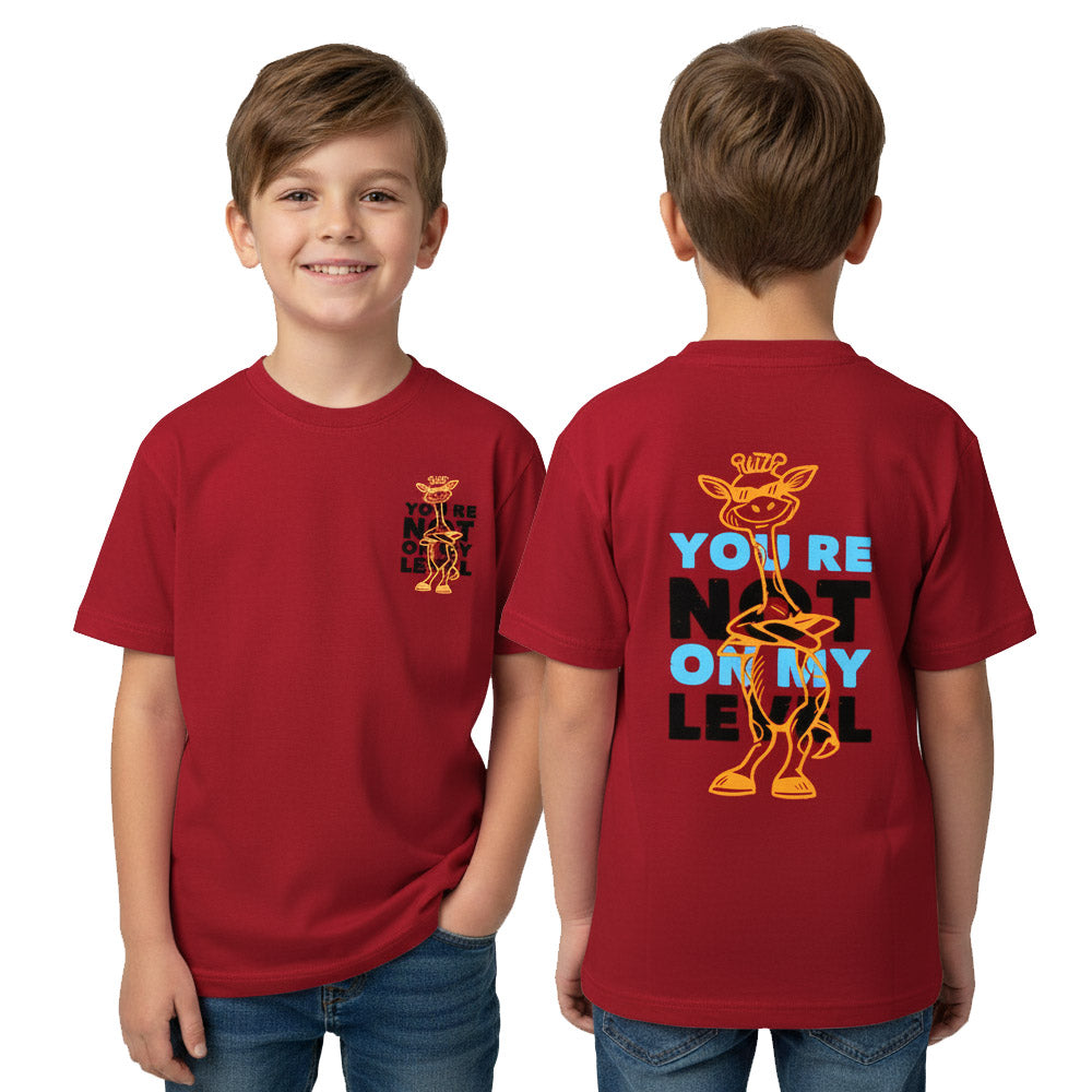 Boys Half Sleeve Tencel T-Shirt