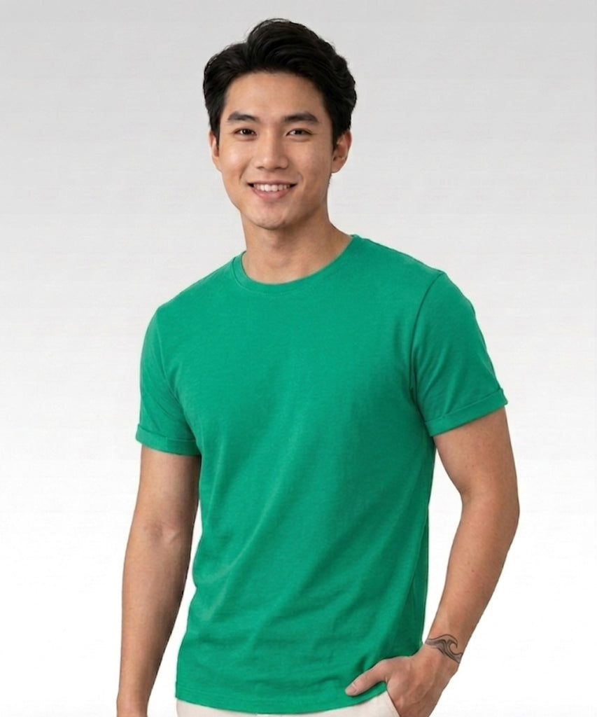 Men's Pure Cotton Half Sleeve T-Shirt
