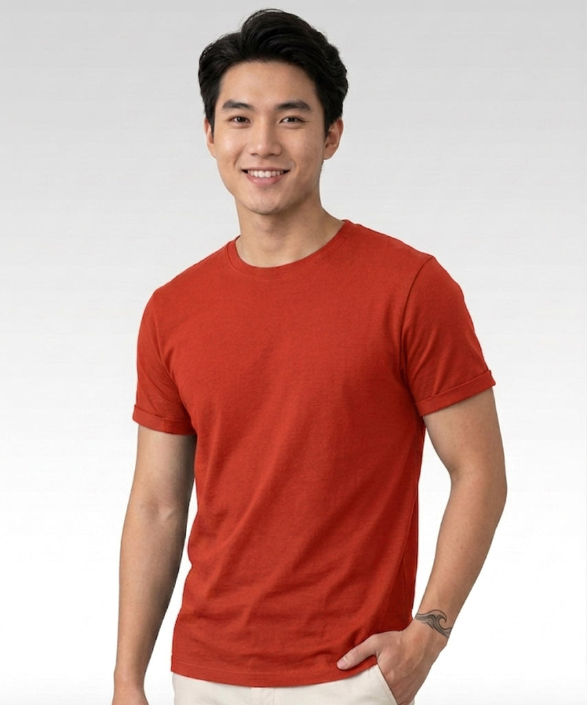 Men's Pure Cotton Half Sleeve T-Shirt