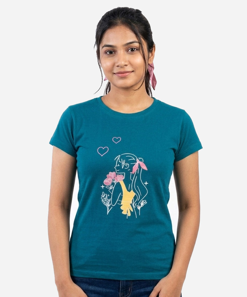 Half Sleeve Cotton T-Shirt