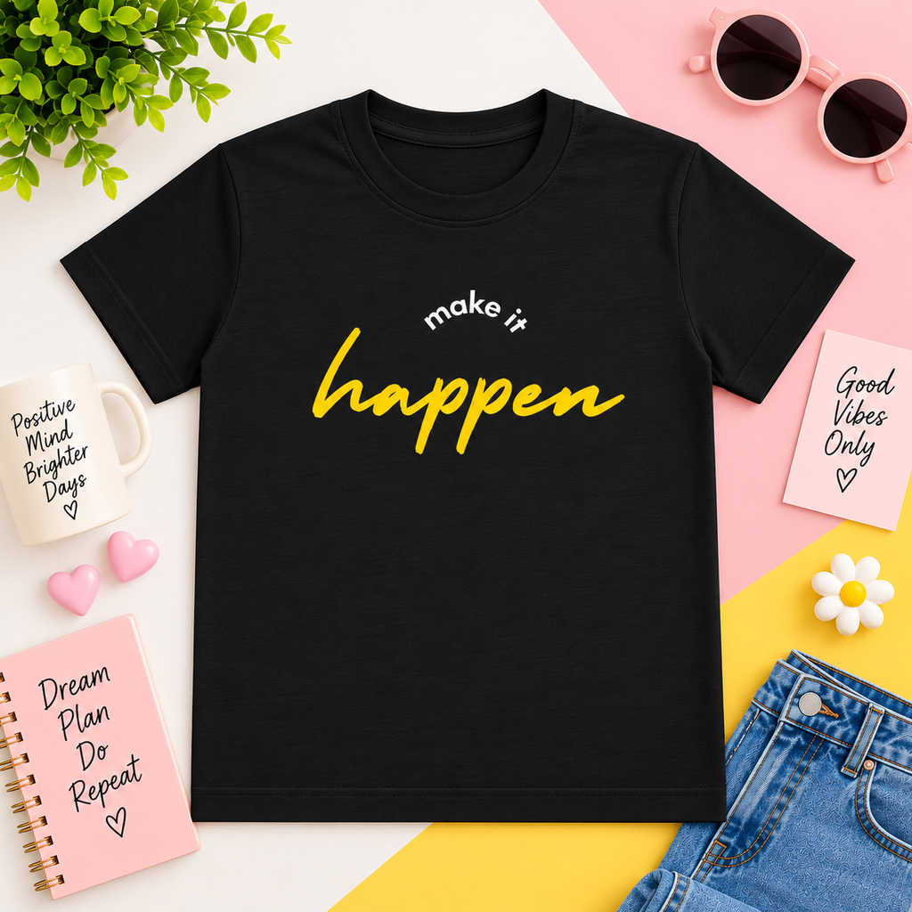 Girl Kids Half Sleeve T-Shirt