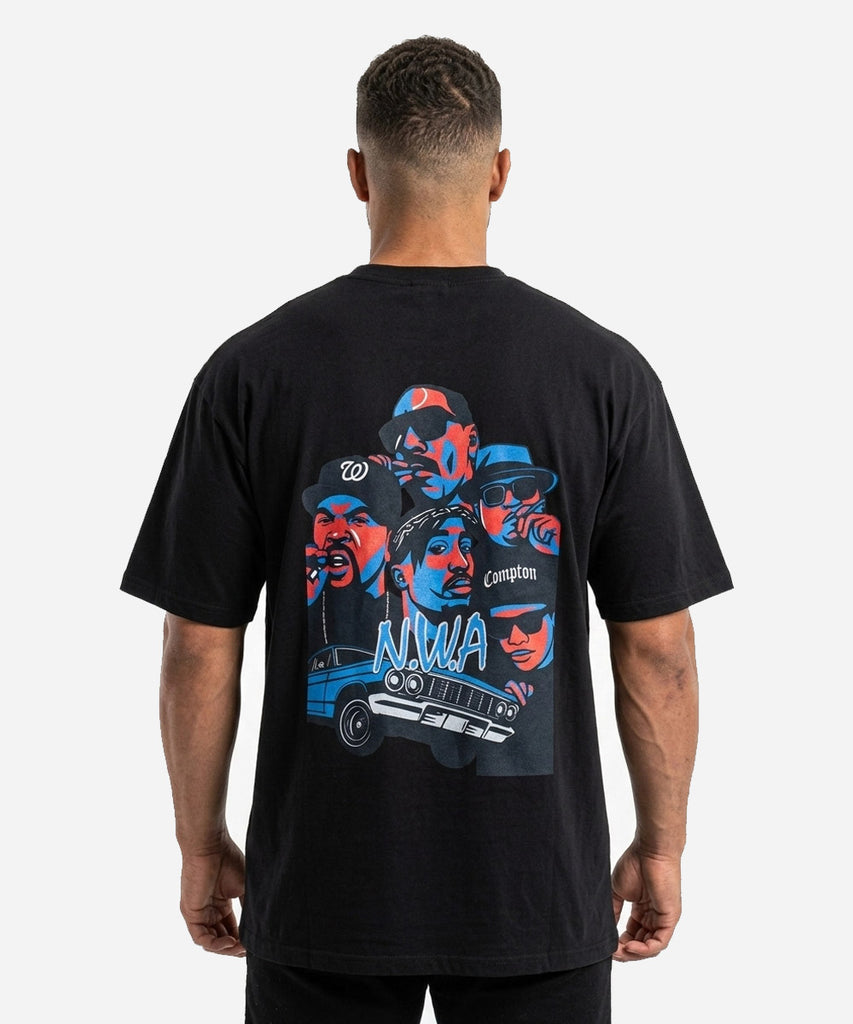 Men's Cotton Drop Shoulder Half Sleeve T-Shirt
