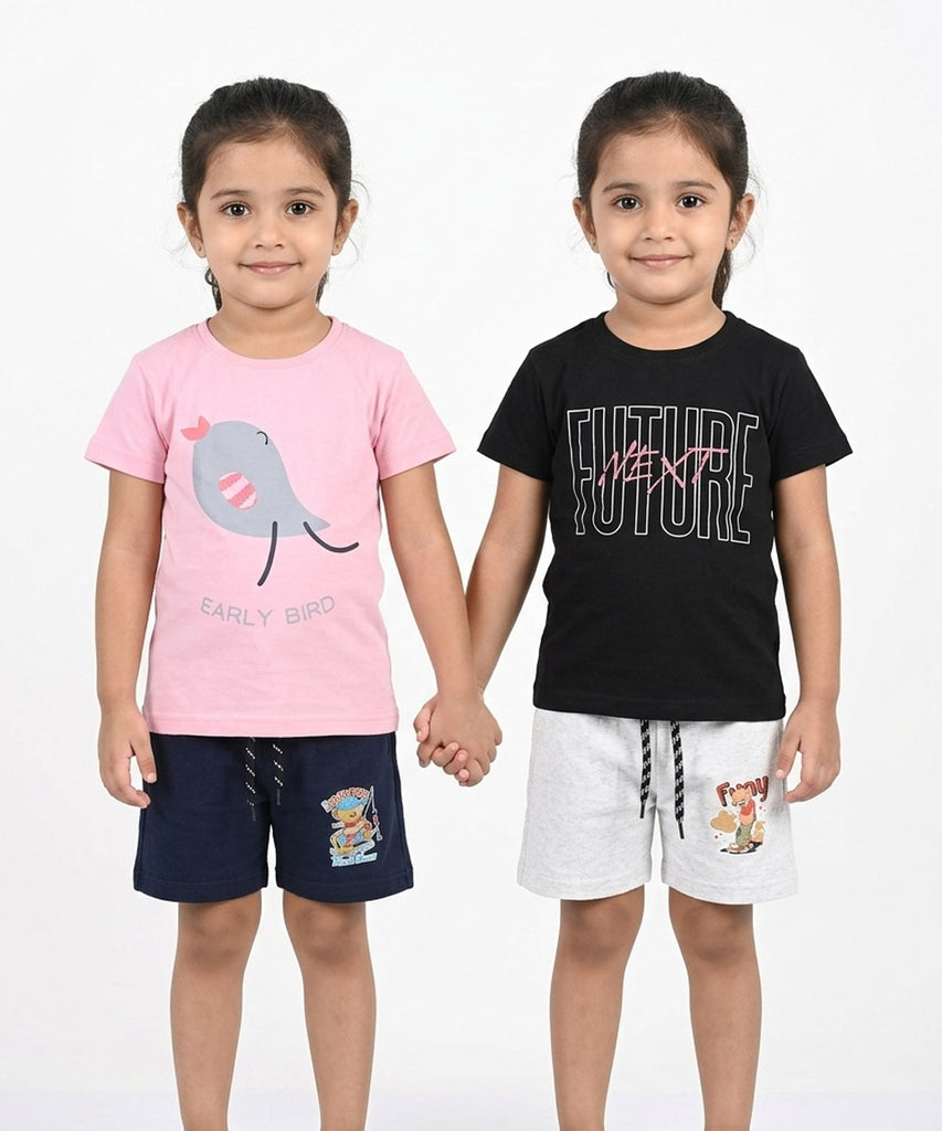 GIRLS SHORT SET - COMBO