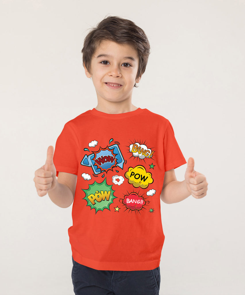 Boys Half Sleeve Cotton T-Shirt