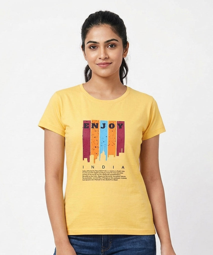 Half Sleeve Cotton T-Shirt