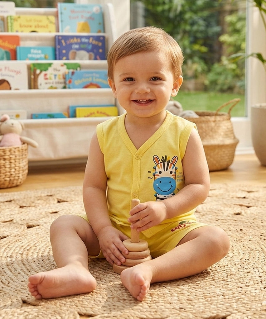 Sleeveless Cotton Set
