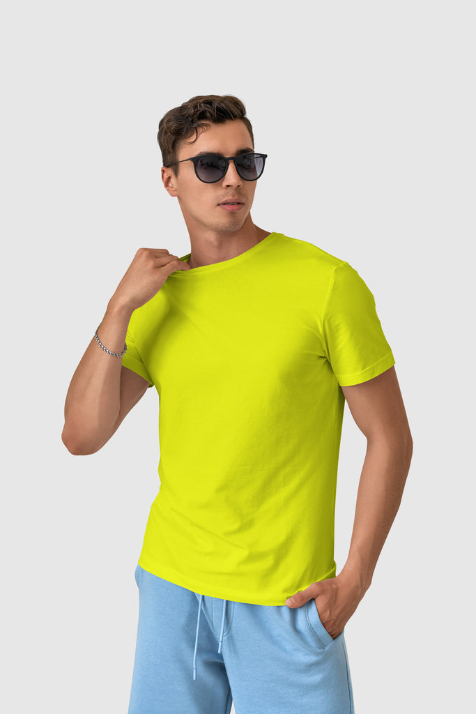 Men's Pure Cotton Half Sleeve T-Shirt