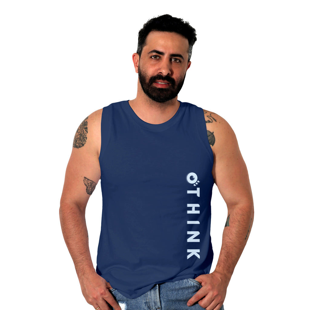 Men's Pure Cotton Sleeveless T-Shirt